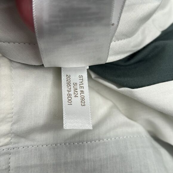 J. Crew Factory 7" flex chino shorts in Dark Eucalyptus size 36 NWOT- Flaw - Picture 12 of 14